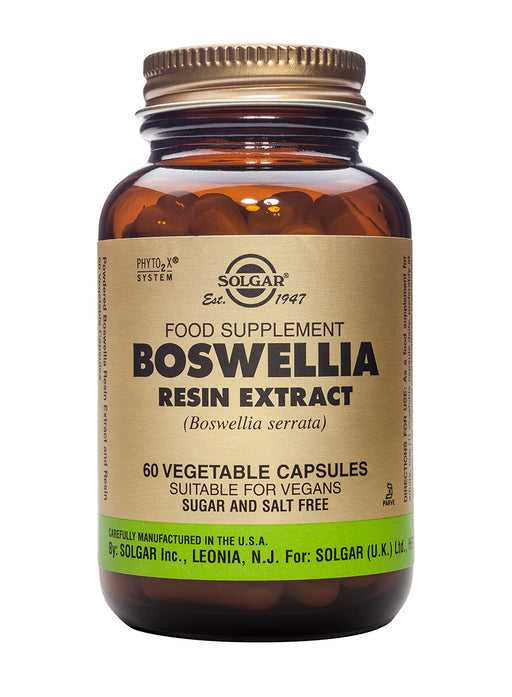 Solgar Boswellia Resin Extract 60's - Dennis the Chemist