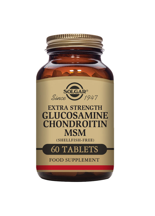Solgar Extra Strength Glucosamine Chondroitin MSM 60's - Dennis the Chemist