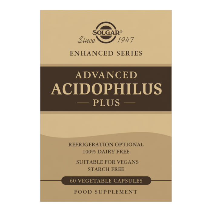 Solgar Advanced Acidophilus Plus 60's - Dennis the Chemist