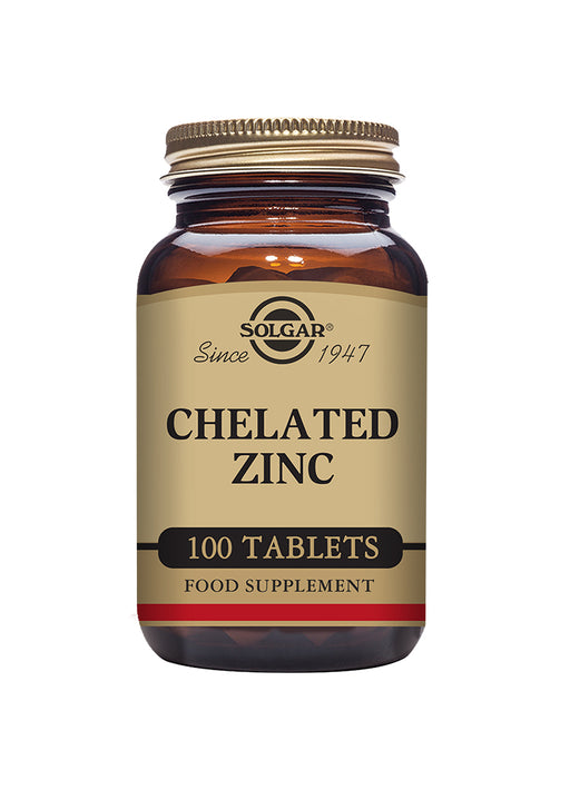 Solgar Chelated Zinc 100's - Dennis the Chemist