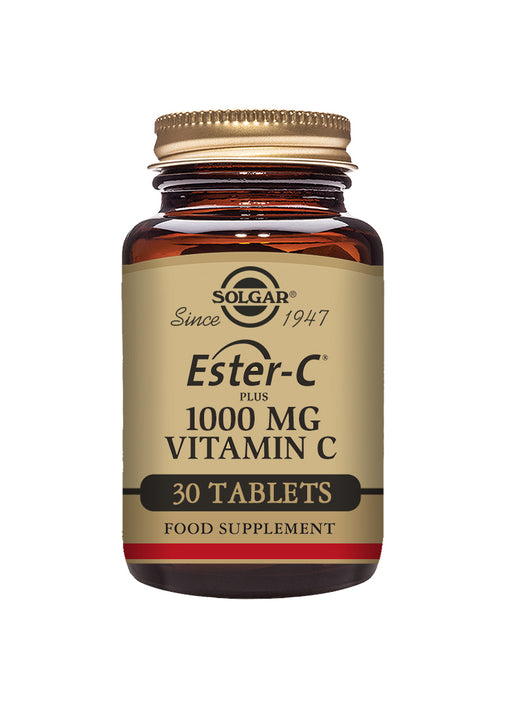 Solgar Ester-C Plus 1000mg Vitamin C 30's (TABLETS) - Dennis the Chemist