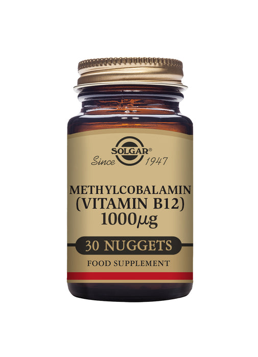 Solgar Methylcobalamin (Vitamin B12) 1000ug 30's - Dennis the Chemist