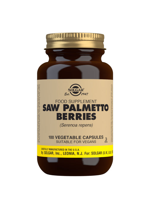 Solgar Saw Palmetto Berries 100's - Dennis the Chemist