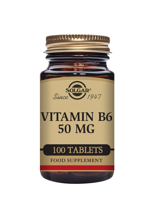 Solgar Vitamin B6 50mg 100's - Dennis the Chemist