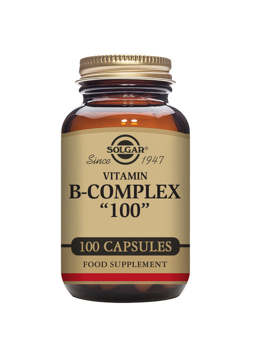 Solgar Vitamin B-Complex "100" 100 (Capsules) - Dennis the Chemist