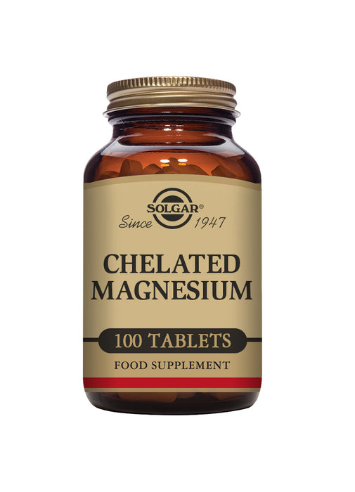 Solgar Chelated Magnesium 100's - Dennis the Chemist