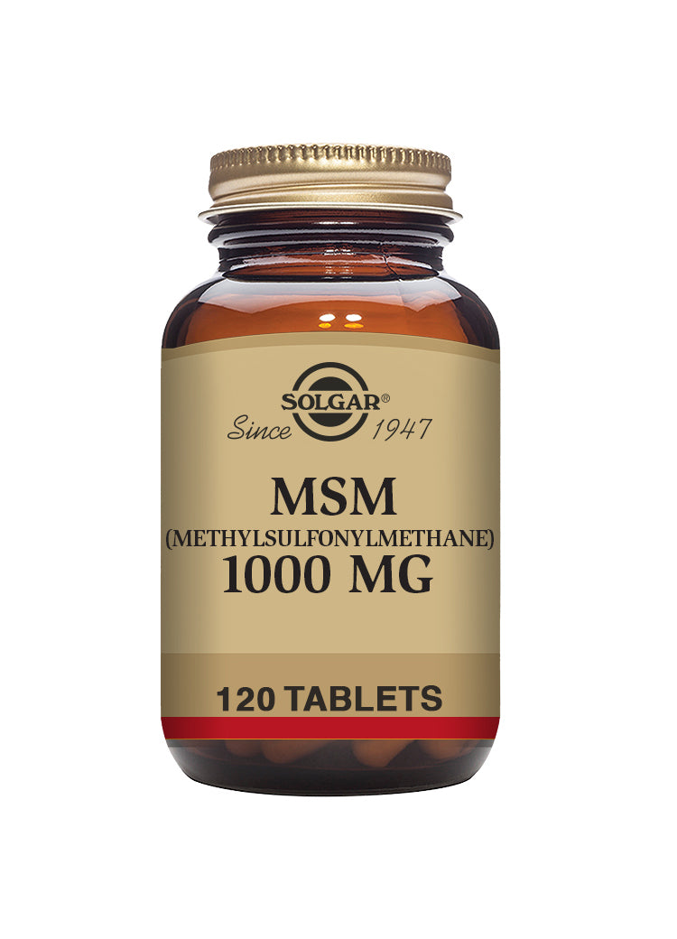 MSM 1000mg 120's - Dennis the Chemist