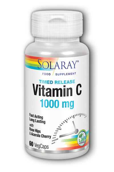 Solaray Vitamin C 1000mg 60's - Dennis the Chemist