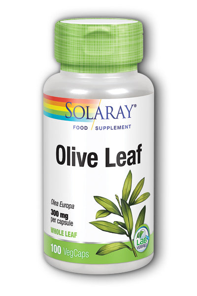Solaray Olive Leaf 300mg 100's - Dennis the Chemist