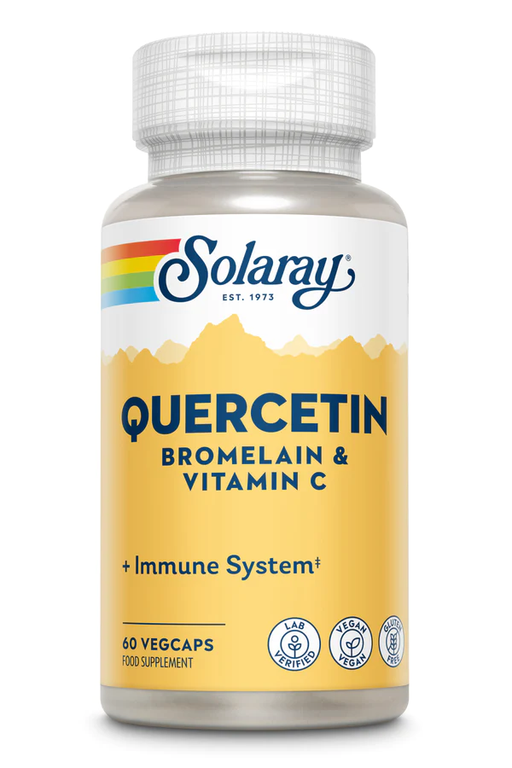 Solaray Quercetin Bromelain & Vitamin C 60's - Dennis the Chemist