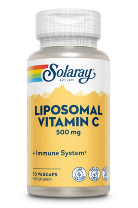 Solaray Liposomal Vitamin C 500mg 30's - Dennis the Chemist