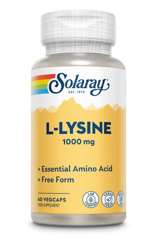 Solaray L-Lysine 1000mg 60's - Dennis the Chemist