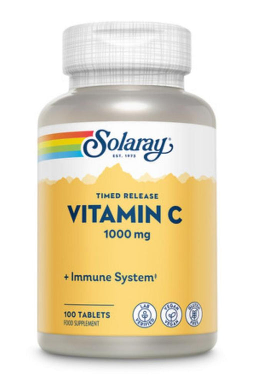 Solaray Vitamin C 1000mg (Timed Release) 100's - Dennis the Chemist