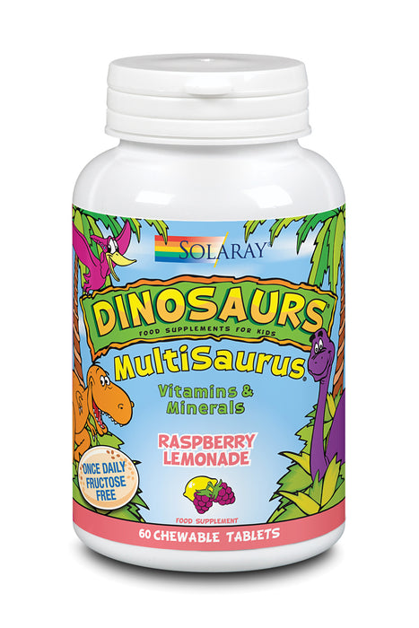 Dinosaurs Multisaurus Vitamins & Minerals 60's - Dennis the Chemist