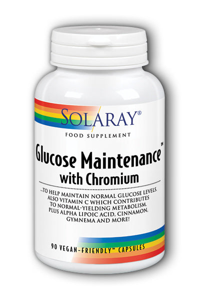 Solaray Glucose Maintenance with Chromium 90's - Dennis the Chemist
