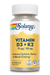 Solaray Vitamin D3 + K2 75ug 50ug 60's - Dennis the Chemist