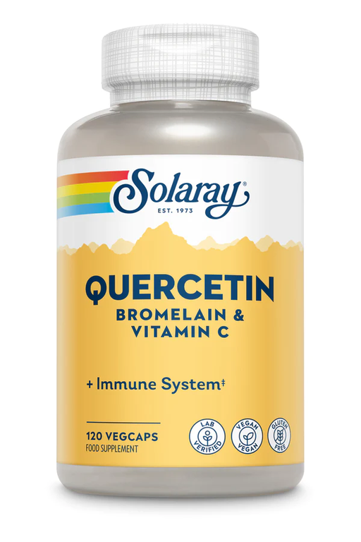 Solaray Quercetin Bromelain & Vitamin C 120's - Dennis the Chemist
