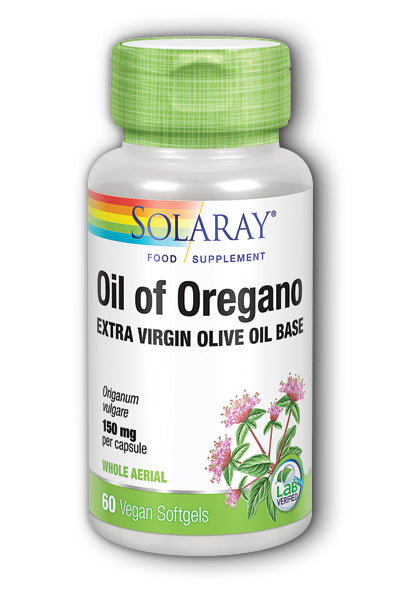 Solaray Oil of Oregano 150mg 60's - Dennis the Chemist