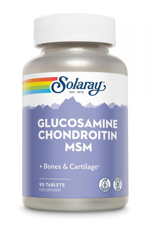 Solaray Glucosamine Chondroitin MSM 90's - Dennis the Chemist
