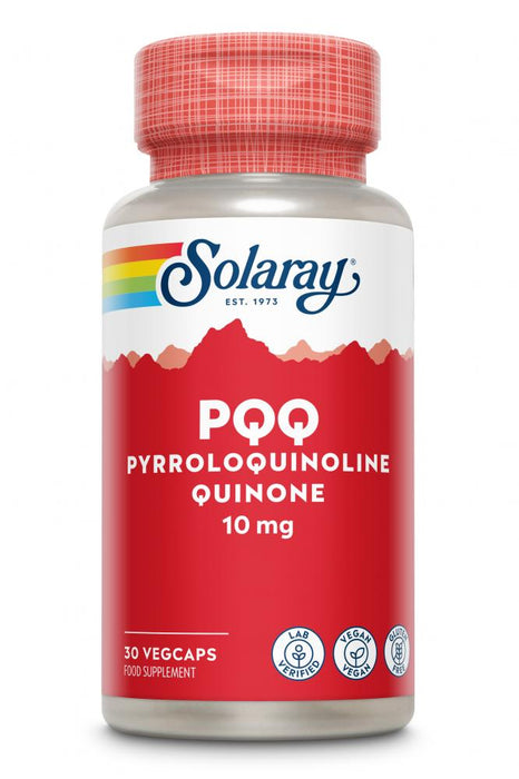 Solaray PQQ Pyrroloquinoline Quinone 10mg 30's - Dennis the Chemist