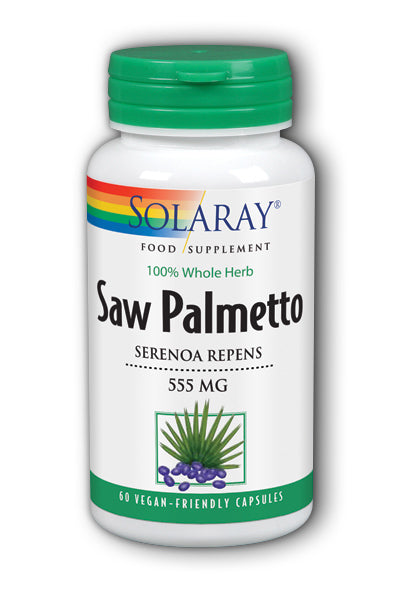 Solaray Saw Palmetto 555mg 60's - Dennis the Chemist