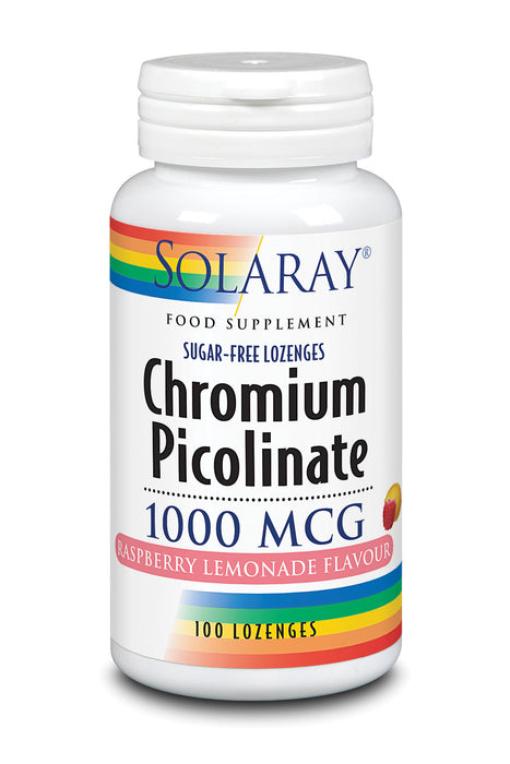 Chromium Picolinate 1000mcg Lozenge 100's - Dennis the Chemist