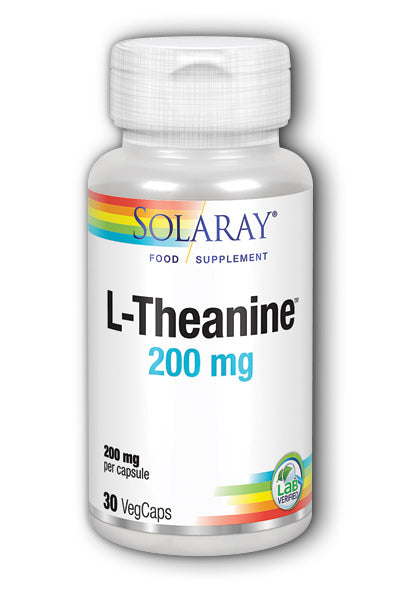 Solaray L-Theanine 200mg 30's - Dennis the Chemist
