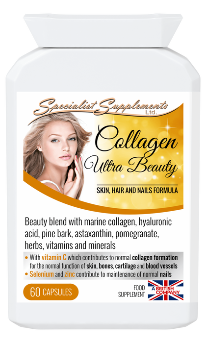 Specialist Supplements Collagen Ultra Beauty 60's - Dennis the Chemist