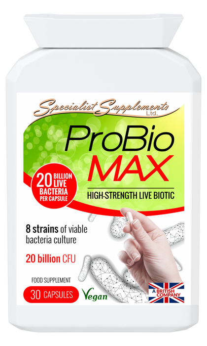 Specialist Supplements ProBio MAX 30's - Dennis the Chemist