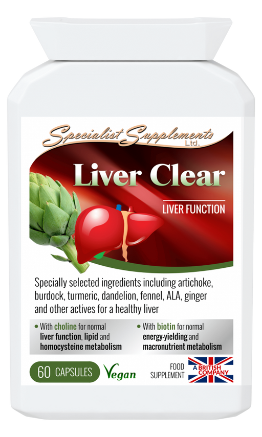 Specialist Supplements Liver Clear 60's - Dennis the Chemist