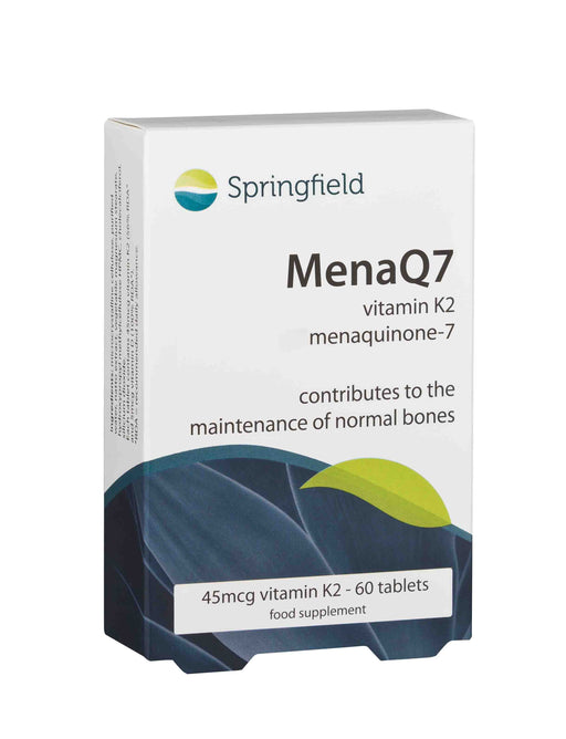 Springfield Nutraceuticals MenaQ7 60's - Dennis the Chemist