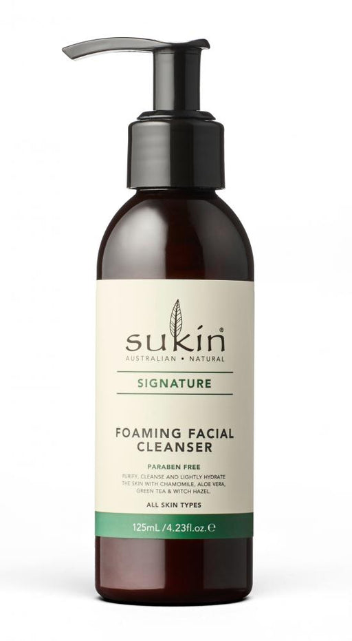 Sukin Signature Foaming Facial Cleanser 125ml - Dennis the Chemist
