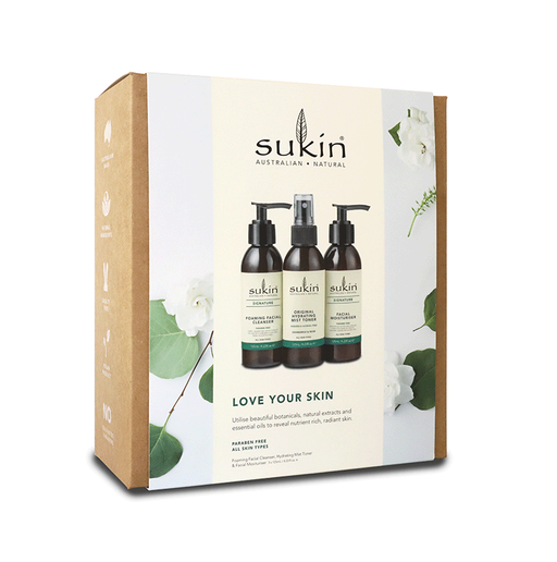 Sukin 3 Step Face Kit Love Your Skin Set - Dennis the Chemist