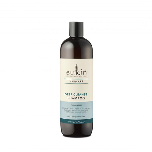 Sukin Haircare Deep Cleanse Shampoo 500ml - Dennis the Chemist