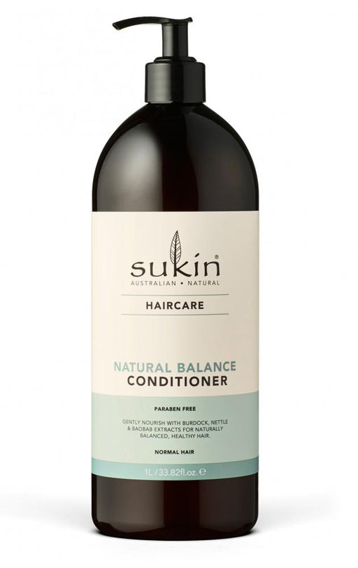 Sukin Haircare Natural Balance Conditioner 1ltr - Dennis the Chemist