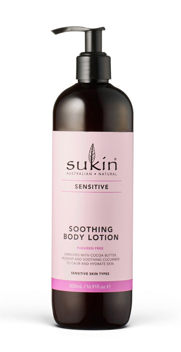 Sensitive Soothing Body Lotion 500ml - Dennis the Chemist