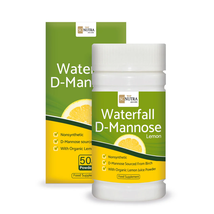Sweet Cures Waterfall D-Mannose Lemon 50g - Dennis the Chemist