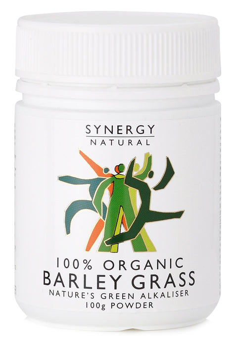 Synergy Natural Barley Grass (100% Organic) 100g - Dennis the Chemist