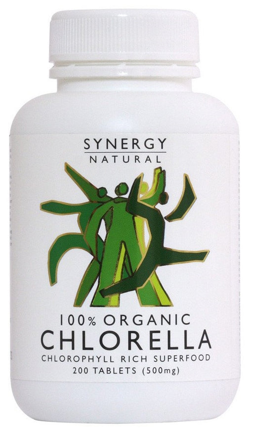 Synergy Natural Chlorella 500mg (100% Organic) 200's - Dennis the Chemist