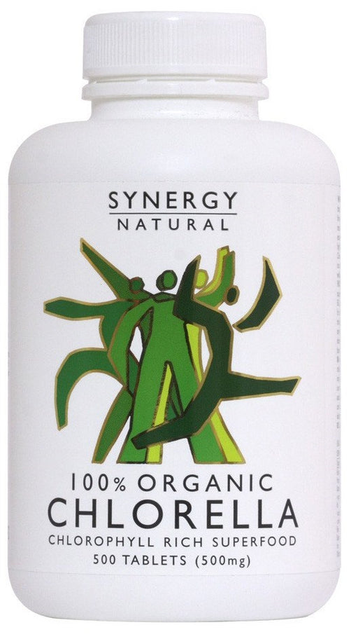Synergy Natural Chlorella 500mg (100% Organic) 500's - Dennis the Chemist