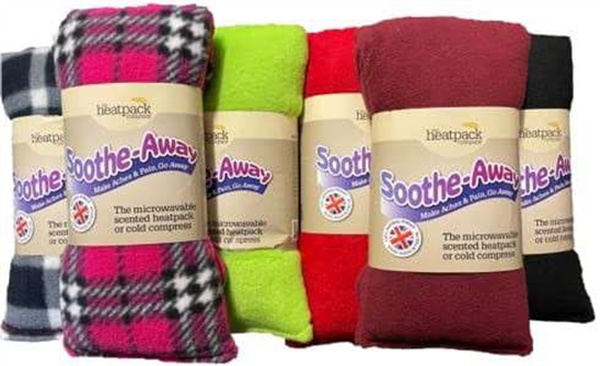 The Heatpack Company Fleece Wheat bags with Lavender - Dennis the Chemist