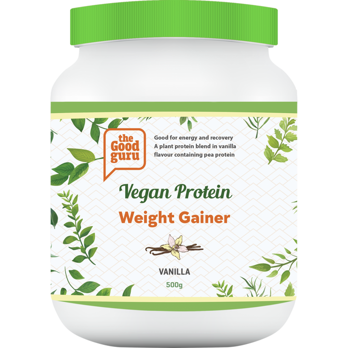 Vegan Protein Weight Gainer Vanilla 500g - Dennis the Chemist