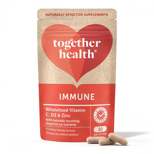 Immune Wholefood Vitamin C, D3 & Zinc 30's - Dennis the Chemist