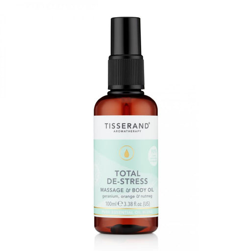 Tisserand Total De-Stress Massage & Body Oil 100ml - Dennis the Chemist
