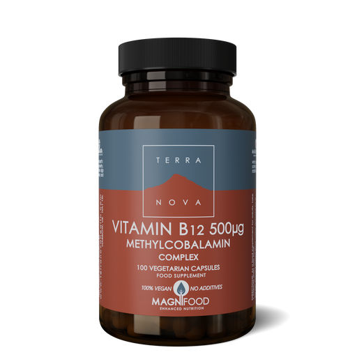Terranova Vitamin B12 500ug Methylcobalamin Complex 100's - Dennis the Chemist