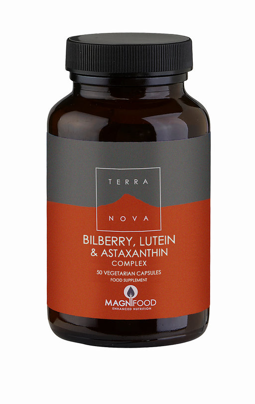 Terranova Bilberry, Lutein & Astaxanthin (Eye Support Complex) Complex 100's - Dennis the Chemist
