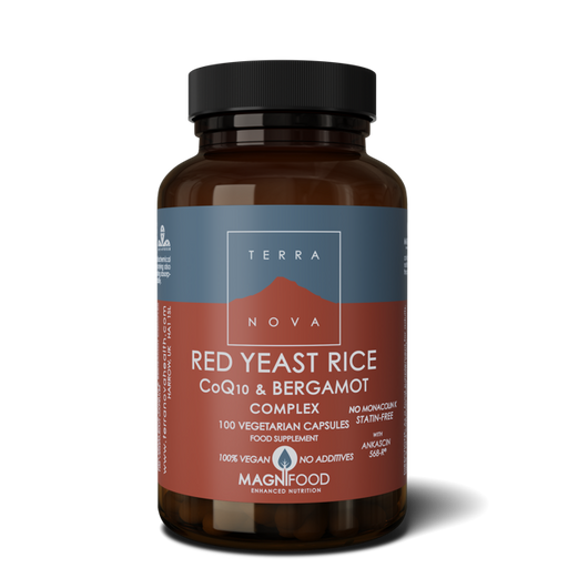 Terranova Red Yeast Rice, CoQ10 & Bergamot Complex 100's - Dennis the Chemist