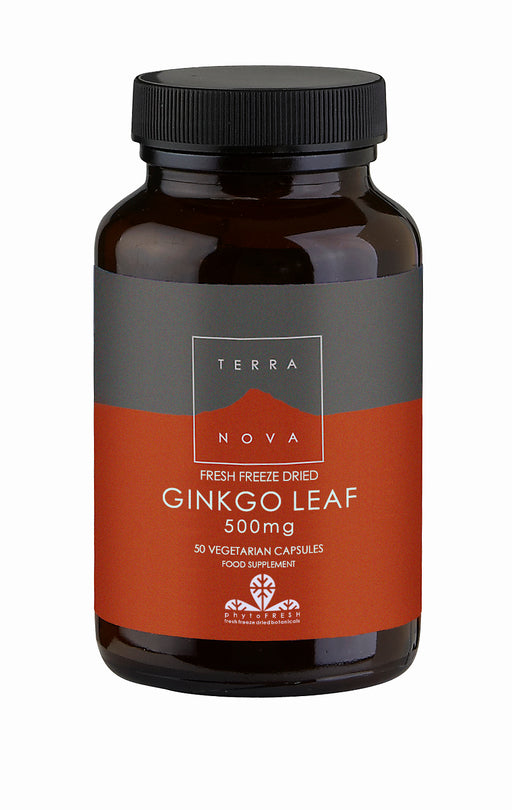 Terranova Ginkgo Leaf 500mg 50's - Dennis the Chemist