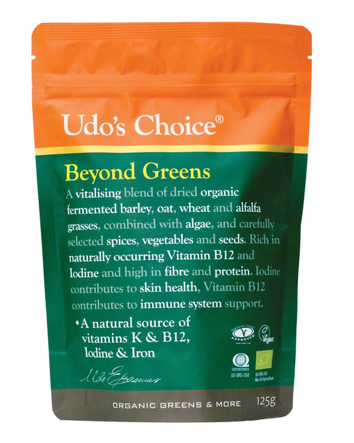 Udo's Choice Beyond Greens 125g - Dennis the Chemist