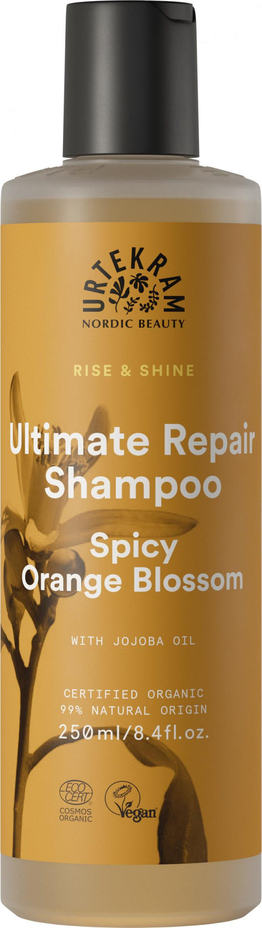 Urtekram Ultimate Repair Shampoo Spicy Orange Blossom 250ml - Dennis the Chemist